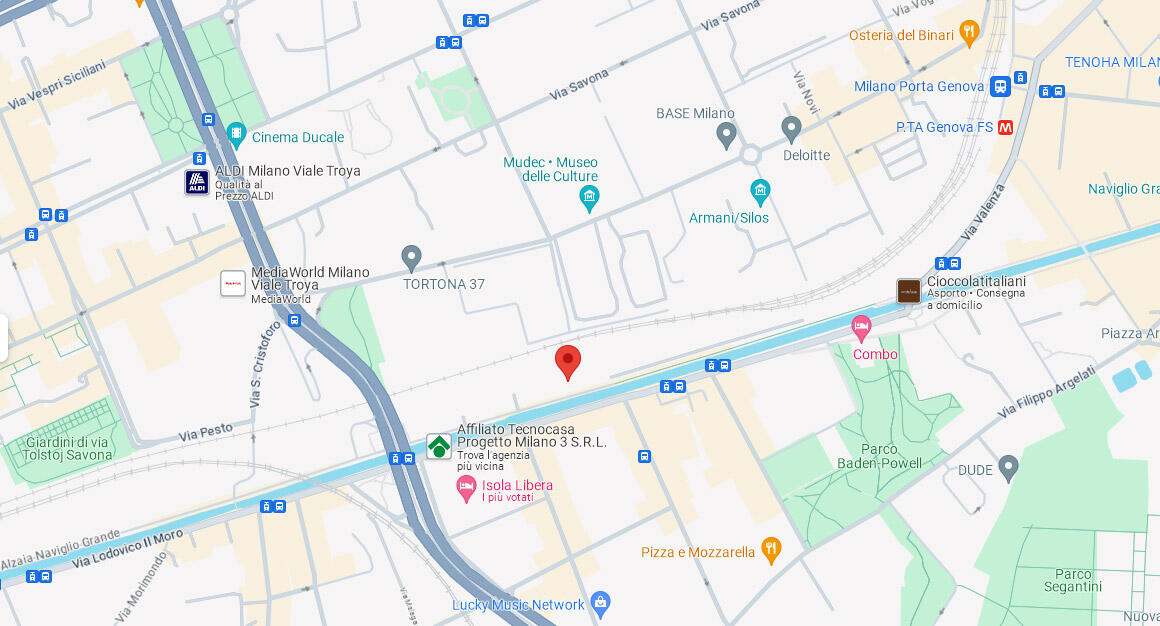 Mappa - come raggiungerci - Pisotti srl